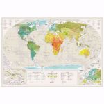 Mapa Zdrapka – Travel - Geography World prezent dla mamy