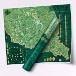Mapa Zdrapka – Szlaki w Bieszczadach prezenty dla podróżników
