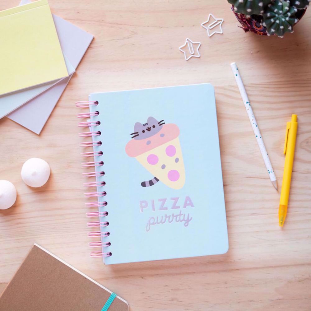 Pusheen – Notes Pizza Purty