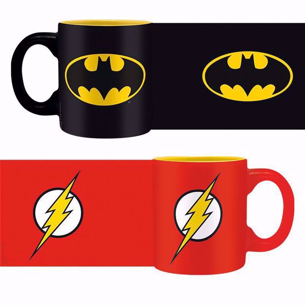  DC Comics – Kubeczki do Espresso Batman & Flash kubki do espresso