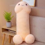 Poduszka Penisek 100 cm - Biały Olbrzym prezent na 60