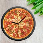Zegar Pizza pizza clock