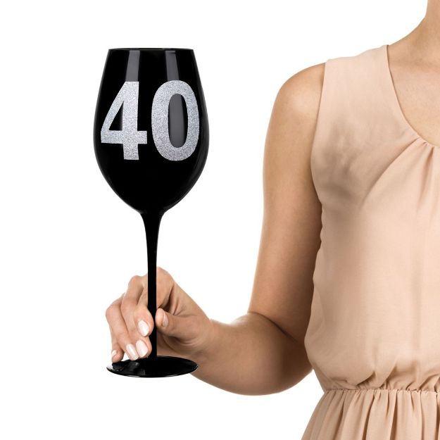 Gigantyczny kieliszek 40 prezenty urodzinowy dla kobiet warszawa