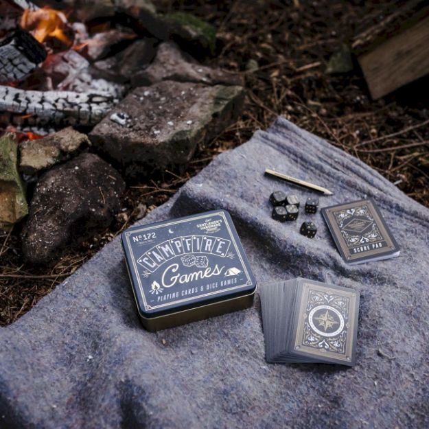 Gra Kempingowa – Campfire Games karty i kości pod namiot
