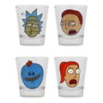 Rick and Morty – Kieliszki przezroczyste kieliszki rick i morty