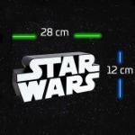 Lampka Star Wars Logo gadżety do pokoju dla chłopca