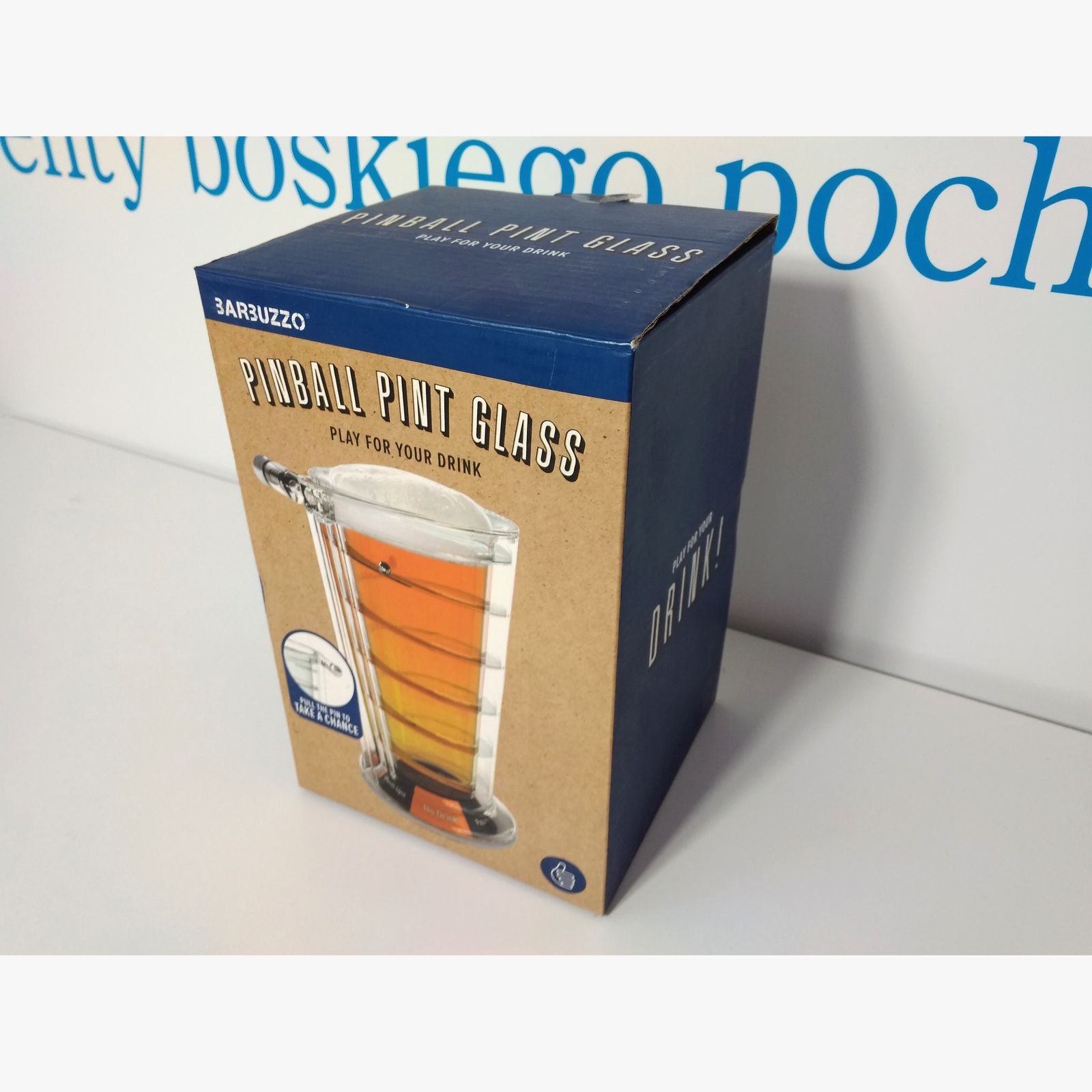 Outlet Szklanka Pinball Pint GodsToys.pl