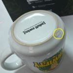 Skaza na spodzie kubka Rick&Morty