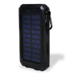 Wielofunkcyjny Powerbank 10 000 mAh z panelem solarnym, latarką i kompasem dla wymagającego mężczyzny