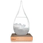 Storm Glass Barometr Chemiczny Kropla Burzowa elegancki prezent dla szefa i nauczyciela