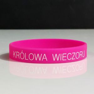 Silikonowa Opaska na Wieczór panieński Królowa Wieczoru 