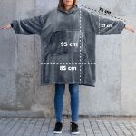 Bluzair wymiary fajnej bluzy oversize 