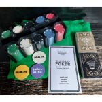 Texas Holdem Zestaw do Pokera prezent dla niego Gentleman Hardware