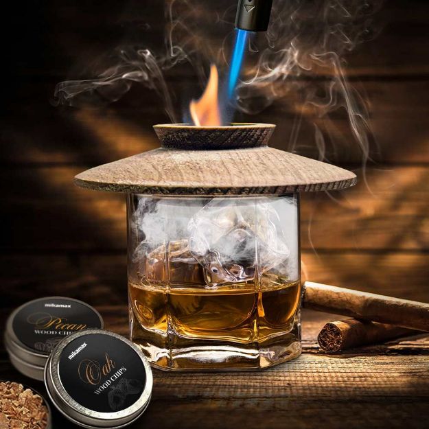 Whisky Smoker Kit - Zestaw do Aromatyzowania WHisky prezent dla faceta
