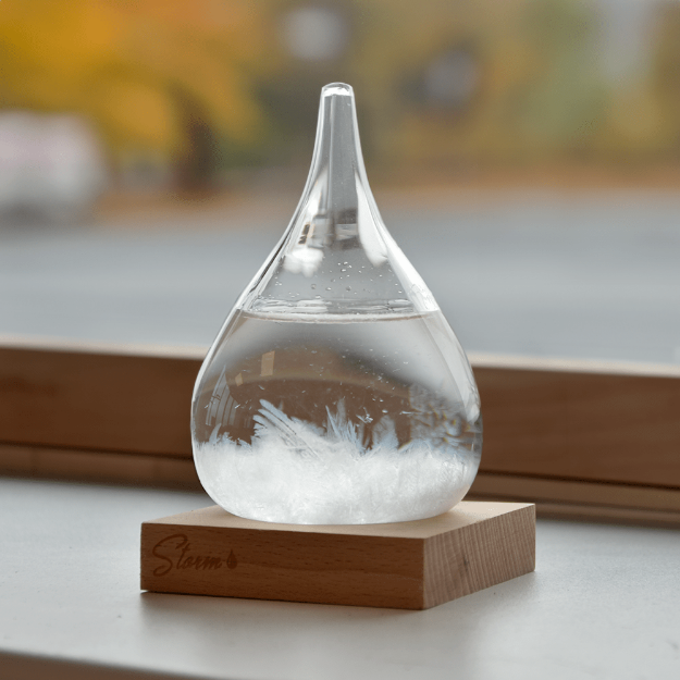 Storm Glass Barometr Chemiczny Prezent dla Nauczyciela Sklep