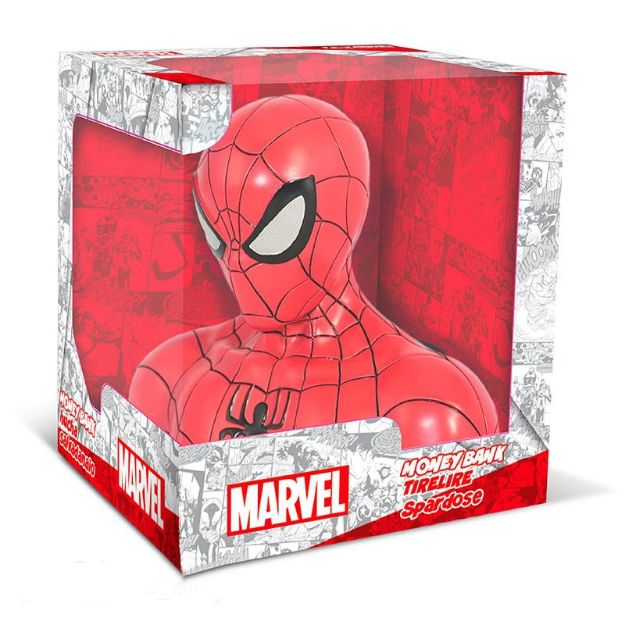 Marvel Skarbonka Spiderman Duża 16 cm! Prezent dla niego!