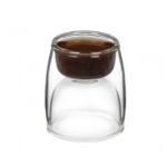 Single Double Glass - Szklanka do Espresso i Americany prezent dla kawosza