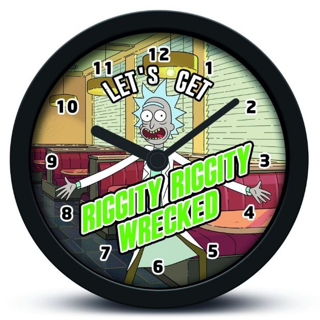 Zegar z Budzikiem Rick&Morty