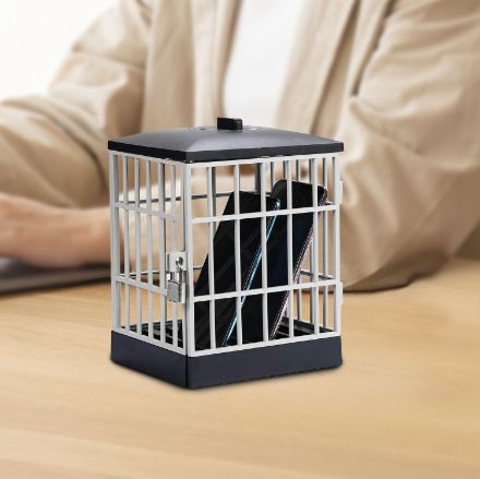 Klatka na Telefon Śmieszny Prezent dla Uzależnionego od Smartfone Klatka na Telefon Śmieszny Prezent dla Uzależnionego od Smartfone