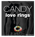 Cukierkowy pierścień miłości - Jadalny Ring na Penisa