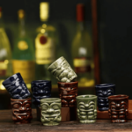 Kieliszki Tiki zestaw 9 sztuk