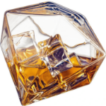 kryształowa szklanka 100 ml elegancka