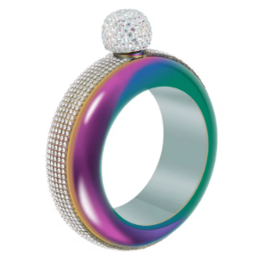 flask bracelet tęczowa 100 ml 
