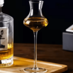 elegancki kieliszek degustacyjny wysoki