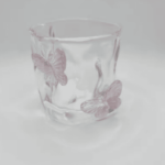 szklanka handmade z motylem 3D 250 ml