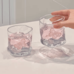 szklanka prezentowa z motylami 3D 250 ml
