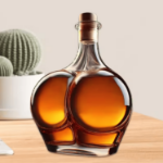 butelka do whisky w kształcie pupy 750 ml