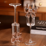 elegancki kieliszek z dekoracją 160 ml