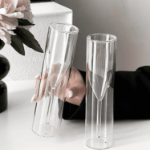 eleganckie szklanki prosecco