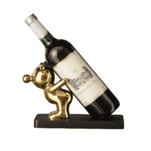 ozdobny stojak złoty 25 cm