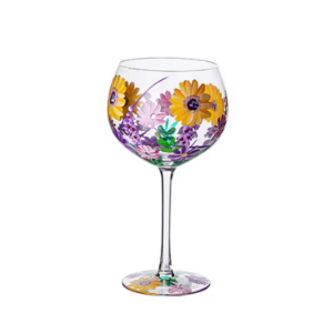 kieliszek do wina 560 ml malowany słonecznik