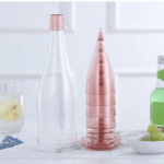 kieliszki różowe do prosecco