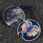 otwieracz Bliźnięta stalowy zodiakalny