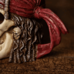 kubek z czaszką na halloween 3D