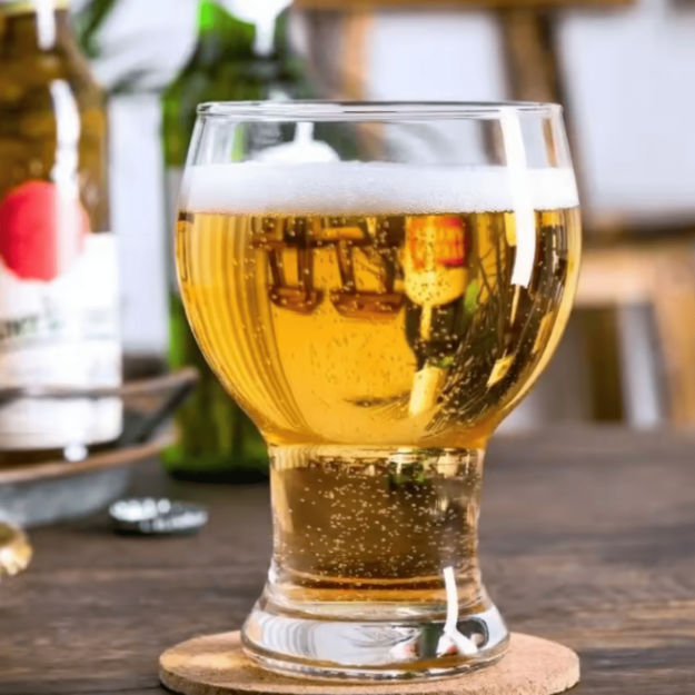 kufel piwo szkło brzuchaty 455 ml