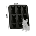 forma do lodu buldog francuski 3d