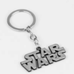 brelok star wars logo metalowy srebrny
