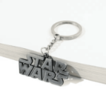 brelok star wars logo metalowy srebrny