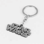brelok star wars logo metalowy srebrny