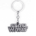 brelok star wars logo metalowy srebrny