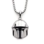 naszyjnik star wars mandalorian srebrny