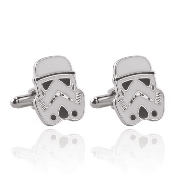 spinki do mankietów star wars szturmowiec