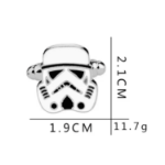 spinki do mankietów star wars szturmowiec