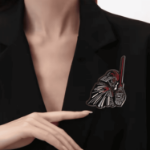 przypinka darth vader metalowa