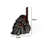 przypinka darth vader metalowa