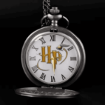 zegarek kieszonkowy Harry Potter srebrny retro